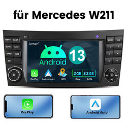 Für Mercedes Benz E-Class W211 W219 Autoradio Android 13 GPS Navi 2+32GB CarPlay