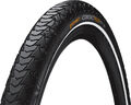 CONTINENTAL Fahrradreifen Contact Plus 28 Zoll | ETRTO: 42-622 | Draht | schwarz