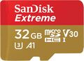 SanDisk Extreme 32 GB microSDHC Memory Card + SD Adapter 100 MB/s, Class 10, UHS
