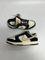 Nike Dunk Low LX Black Suede Team Gold Sneaker Herren Damen Schuhe DV3054-001