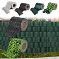 PVC Sichtschutz 35m 65m 70m Streifen Zaunblende Zaunfolie Rolle Doppelstabmatten