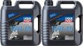 Liqui Moly 3046 Motorbike 4T 10W-40 Basic Street Motorrad Motoröl 2x4l = 8 Liter