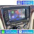 2+32G 7" Android 11 Autoradio Carplay GPS für VW Golf Polo Touran Tiguan Passat