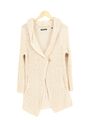 MARC O POLO Damen Strickjacke XS Beige Langarm Baumwollmix