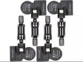4 Reifendrucksensoren RDKS Sensoren Metallventil Schwarz für MINI Cabrio F57 01.
