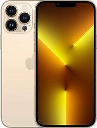 Apple iPhone 13 Pro Max 128GB goldGut: Deutliche Gebrauchsspuren, voll funktionstüchtig