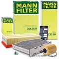 MANN-FILTER INSPEKTIONSPAKET FILTERSATZ A FÜR VW EOS 2.0 TDI