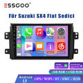 Für Suzuki SX4 2006-2013 2+64G 9" Android 13 Autoradio Apple Carplay GPS Navi BT