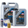 Motoröl 5W30 LIQUI MOLY Top Tec 4600 6L+MAHLE Ölfilter +Spülung