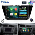 2+32G Carplay Android 13 Autoradio GPS Navi WIFI SWC BT Für VW Tiguan 2016-2020