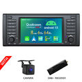 DAB+ Android 13 6+64 Autoradio Carplay GPS Navi WiFi RDS BT HDMI Für BMW 5er E39