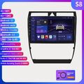 8+128G 8Kern Android 12 Autoradio Für Audi A6 S6 RS6 Allroad DAB+ Nav CarPlay BT