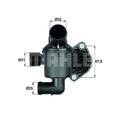 MAHLE Original Thermostat Kühlmittel z. Bsp. für VW