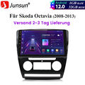 Für Skoda Octavia 2008-2013 Android12 Autoradio GPS NAVI BT WIFI RDS DAB+ 1+32GB