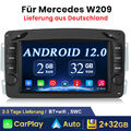 32G Android12 Autoradio GPS Navi Für Mercedes-Benz C Klasse W203 W209 S203 C180