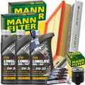 MANN INSPEKTIONSPAKET+3x1L MANNOL 504 5W30 ÖL passend für VW POLO IV SKODA 1.4