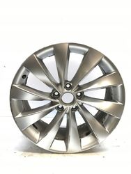 1x Alufelge 18 Zoll 8.0" 5x112 41ET Glanz Silber 3C8601025 VW Scirocco Rim Wheel