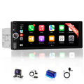 6.86" 1 Din Autoradio Mit DAB+ OBD2 Android 13.0 Carplay GPS Navi WIFI + Kamera