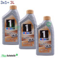 3 Liter MOBIL 1 0W-40 New Life Nachfolger MOTORÖL (1L+1L+1L) MOTORENÖL 3L