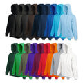 5x Fruit of the Loom Kapuzenpullover Hoodie Sweatshirt Kapuze Shirt S M L XL XXL