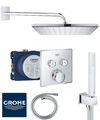 Grohe Unterputz Duscharmatur Set Grohtherm SmartControl Duschsystem Regendusche 