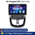 8-Kern Android 13 Carplay Autoradio GPS Navi Für Peugeot 207 CC 2006-2015 6+128G