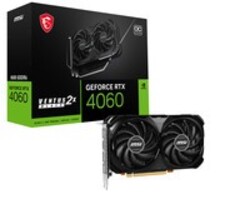 V516-004R MSI GeForce RTX 4060 VENTUS 2X BLACK 8G OC VGA PCI-E x16 ~D~