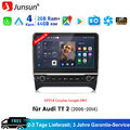 10.1 Android 13 GPS Navi Autoradio 2+64GB Carplay WIFI DAB für Audi TT TTS 8N 8J