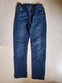 Jeans Stretch Junge  Gr. 158 ☆ blau ☆ verstellbarer Innenbund ☆ schmales Bein