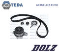 KD153 ZAHNRIEMEN-SATZ KIT SET + WASSERPUMPE DOLZ FÜR AUDI A3,A4 B9,A5,A4 B8,Q3