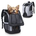 Rucksack für Hund oder Katze – Haustier - Tragetasche – 30x30x46 cm – Belastb...