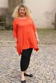 SOPHIA - Lagenlook SHIRT A-Linie Gr 44 46 48 50 52 54 56 58 - orange