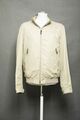 Digel Herren Jacke Blouson Gr. 50 Beige Strickbündchen Sommerjacke (19633)