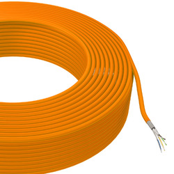 Cat 7 SFTP LAN Verlegekabel 10 Gigabit Netzwerkkabel AWG 23 Kupfer LSOH Orange