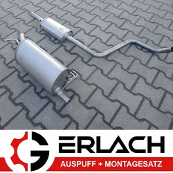 Auspuff für Mitsubishi Colt 1.1 1.3 / Smart ForFour 1.1 1.3 Auspuffanlage *1069