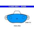 Bremsbelagsatz Scheibenbremse ATE 13.0460-3950.2 für Fiat Lancia Punto Y