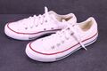 Converse All Star Classic OX Unisex Sneaker Chucks Gr. 38 weiß Canvas BC254