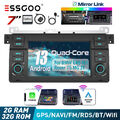 Android 13 Auto Carplay Autoradio 2+32G GPS RDS Für BMW 3er E46 Touring Rover 75