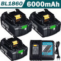 18V BL1830 6.0Ah 8.0Ah 12.0Ah Akku Für Makita BL1850 BL1830 BL1860B / Ladegerät