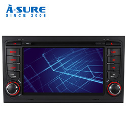 7" Autoradio GPS Navi DVD BT SWC USB DAB+  für Audi A4 S4 RS4 SEAT EXEO