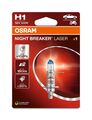 Glühlampe Abbiegescheinwerfer NIGHT BREAKER® LASER ams-OSRAM 64150NL-1BL H1