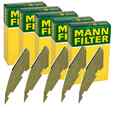 5x MANN-FILTER FP 29 005/1 INNENRAUMFILTER AKTIVKOHLEFILTER AKTIVKOHLEFILTER