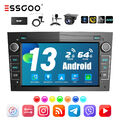 Autoradio Android 13 2+64G DAB+ Carplay GPS Kamera Für Opel Astra H Corsa Antara