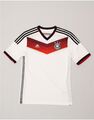 Adidas Jungen Deutscher Fußball Bund Grafik T-Shirt Oberteil 15-16 Jahre weiß BK04