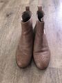 ,,COX“ Leder CHELSEA BOOTS.Gr.41.Hellbraun.