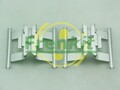 FRENKIT Zubehörsatz Scheibenbremsbelag 901898 with elec park brake für VW 7P5