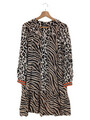 Marc Cain Kleid 36 S Animalprint Bohemian Midi