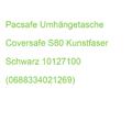 Pacsafe Umhängetasche Coversafe S80 Kunstfaser Schwarz 10127100 (0688334021269)