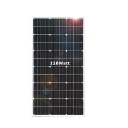 50W 120W 150W 200W Monokristallin Solarmodul Photovoltaik Solarpanel Wohnwagen