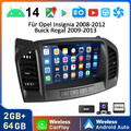 Für Opel Insignia 2008-2012 DAB+ Android14 Autoradio Carplay 2+64G BT RDS/FM KAM